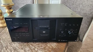 Sony DVP-CX777ES 400 DVD/SACD/CD Disc Player No Remote - Serviced and Tested - Picture 1 of 9