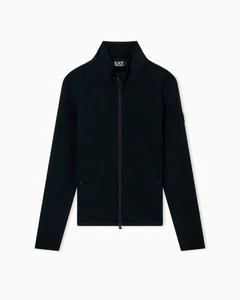 EA7 PILE TECNICO MEZZA ZIP - NERO - 7W000397AF14634-UC001 - Foto 1 di 1