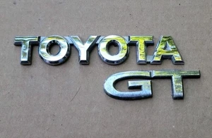  00 01 02 03 04 05 TOYOTA CELICA GT EMBLEMA TRASERO JUEGO INSIGNIA - Imagen 1 de 3