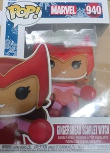 Funko Pop! Vinyl: Marvel - Gingerbread Scarlet Witch #940 - Picture 1 of 3