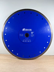 300mm TURBO PORCELANA DIAMANTE DISCO DE CORTE 12" STIHL HOJA DE SIERRA PIEDRA AZULEJO LADRILLO - Imagen 1 de 2