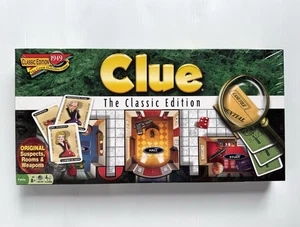 2010 CLUE 1949 Classic Edition Detective Game by Hasbro - New & Sealed - Picture 1 of 2