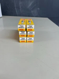 6 NGK SPARK PLUGS 7502 CR9EH-9 - Picture 1 of 1