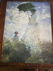 Puzzle - Donna con ombrellone (Claude Monet) completo 500+ pezzi - Foto 1 di 12