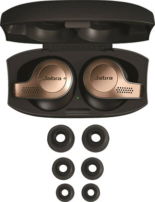 Jabra Elite 65t True Wireless Earbuds & Charging Case (Copper Black) - Image 1 of 4