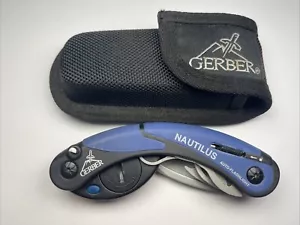 Gerber Nautilus Multi-Tool Nylon Sheath Excellent - Picture 1 of 8