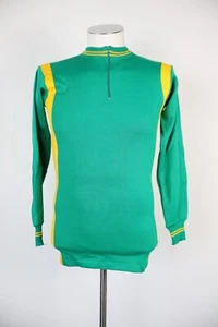 SERGAL MAGLIA CICLISMO CYCLING UOMO TG. 2 MAN SHIRT SPORT VINTAGE LANA ACRILICO - Picture 1 of 7