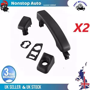 2X SLIDING OUTER DOOR HANDLE FRONT REAR SIDE FITS VAUXHALL Movano 806075963R - Picture 1 of 10