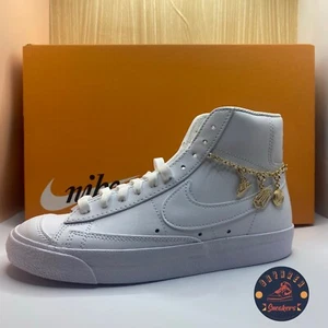 Nike Blazer Mid 77 LX Womens Sz US 7 White ‘Lucky Charms’ Casual Shoes New✅ - Picture 1 of 9