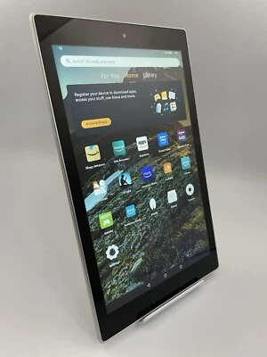 Amazon Fire HD 10 SR87MC 5th Gen Silver Wi-Fi 16GB 10.1" 5MP 1GB Ram Tablet - Image 1 of 4