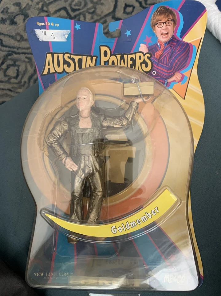 Figura de acción Austin Powers Goldmember 2002 Mezco KB Toys nueva sellada como nueva Foto 1 de 1