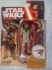 Hasbro Disney Star Wars The Force Awakens CONSTABLE ZUVIO 10cm Figure - BNIP - Picture 1 of 3