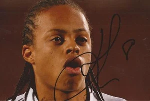 ENGLAND & CAMBRIDGE: JORDAN COUSINS SIGNED 6x4 ACTION PHOTO+COA - Picture 1 of 1