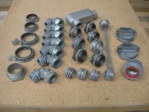 1 Lot of New Electrical Fittings-Random types and sizes -See list in description - Picture 1 of 1