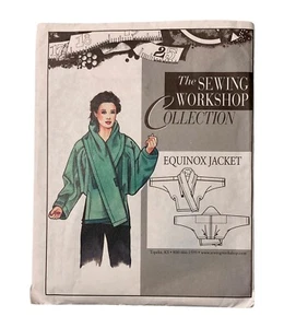 Chaqueta Equinoccio Colección The Sewing Workshop Patrón Costura Sin Cortar De Colección Talla 8-22 - Imagen 1 de 3