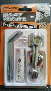 Tire Repair Kit - Rustin - Bicycle - 14 Piece Glue Key Rustin Puncture - Picture 1 of 2