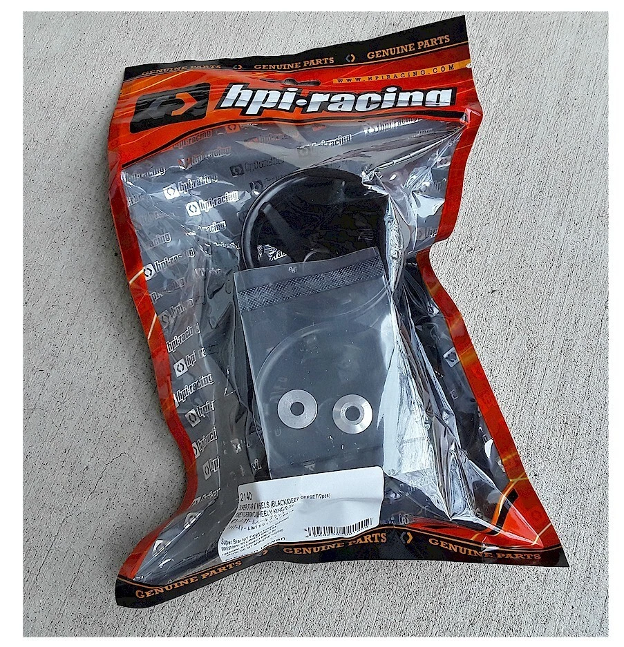 Vintage HPI Racing 2140 Super Star MT MT2 Rush Firestorm Truck Rear 55x50mm NIB - Image 1 of 1