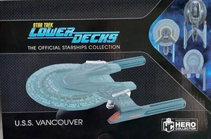 U.S.S. Vancouver Sammlermodell Star Trek LOWER DECKS Metall EAGLEMOSS OVP NEU - Bild 1 von 8