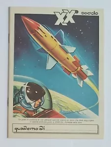 02627 Quaderno scolastico 14 - quadretti Pigna - serie Astronautica Fantascienza - Picture 1 of 3
