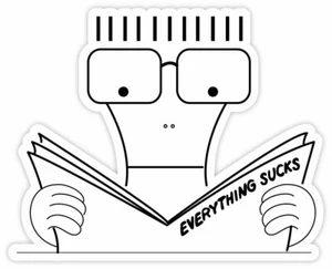 Descendents everything sucks sticker decal 5" x 4" - Bild 1 von 1