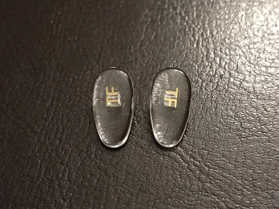 Nuevas almohadillas nasales a presión de repuesto de alta calidad para gafas Tom Ford doradas 1 par Foto 1 de 4