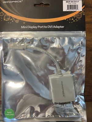 Display Port to DVI Adapter Brand NEW - Image 1 of 2