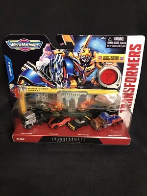 Micro Machines Transformers Series 2 #08 STINGER, BEE, OPTIMUS, GALVATRON - Image 1 of 4