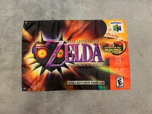 The Legend Of Zelda Majora's Mask pared bandera bandera tapiz 2 x 3 pies, N64 - Imagen 1 de 7