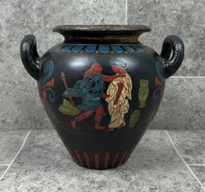 Vase Griechisch mit antikem Motive Handbemalt - Imagen 1 de 8