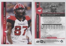 2021 Upper Deck CFL Red /165 Richie Sindani #162