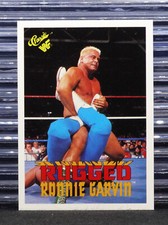 Rugged Ronnie Garvin 1990 Classic WWF #36 Wrestling Card WWE