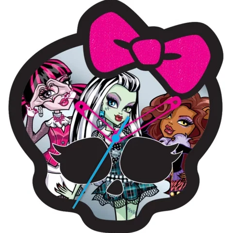 Monster High Skullette Wall Clock Cover
