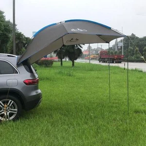 SUV Car Tail Tent Waterproof Auto Awning Trailer Beach Sunshade Travel Camping - Picture 1 of 7
