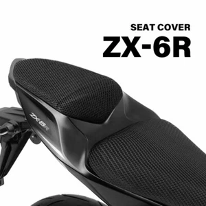 For KAWASAKI ZX6R ZX-6R ZX 6R Motorcycle Seat Cover Fabric Saddle Cushion Fit - Picture 1 of 14
