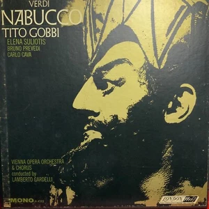 VERDI-NABUCCO-ORIGINAL LONDON/ DECCA RECORDS 3-LP VINYL BOX SET-ENGLAND-USED - Picture 1 of 6