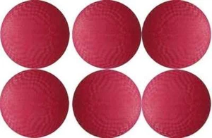 (6 Kugeln + 1 Pumpe mit Nadel) 6,5" Durchmesser dicker Gummi Schule Boden Ball  - Bild 1 von 2