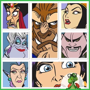 Disney Collect Topps - Face Value Series 1 - 7 Digital Cards - NO AWARD - Picture 1 of 8