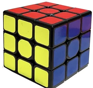 3x3x3 Ultra Veloce Speed Cube Magic Twist Puzzle Fidget Cube Brain Teasers - Foto 1 di 3