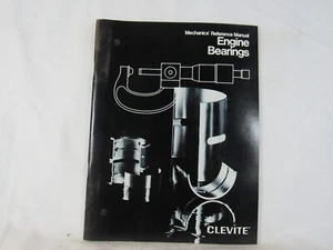 1977 CLEVITE SERVICE MECHANICS ENGINE BEARING REFERENCE MANUAL - Picture 1 of 4