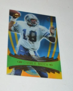 1999 EDGE ODYSSEY- CHARLIE BATCH QB DETROIT LIONS SLE -SLE8 NUMBERED 0053/1000 - Picture 1 of 5