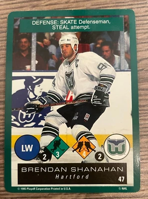 Brendan SHANAHAN Playoff Hockey One on One Challenge #47 Hartford Whalers - Image 1 of 2