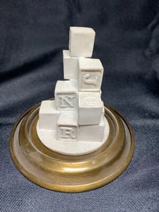 Goebel Miniaturas Olszewski Serie Infantil Exhibición De Colección 1987 Bloques - Imagen 1 de 5