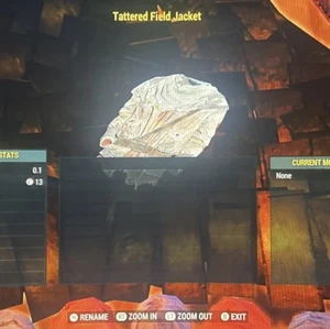 Fallout 76 PC Items! Tattered Field Jacket/TFJ! - Picture 1 of 1