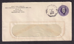 1933 cover The Cornwall & Patterson Mfg Co Barnum Station Bridgeport CT - Picture 1 of 1