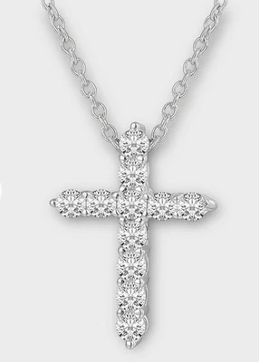 collana di diamanti: Authentic VVS Moissanite,GRA Certificate Included,925 Sterl - Immagine 1 di 4