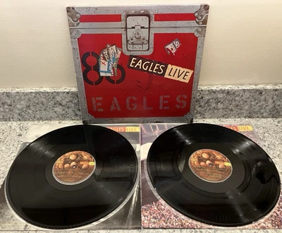 Eagles Live ; 1980 1ST PRESS 2XLP VG+ — 第 1/4 张图片