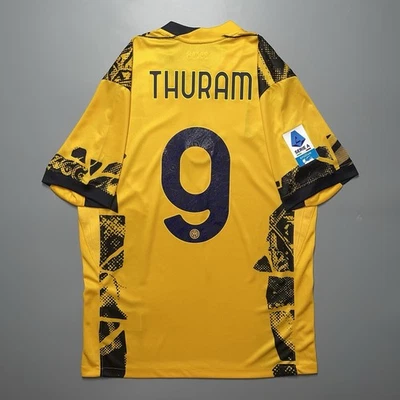 INTER NIKE 2024/2025 FOOTBALL SOCCER THIRD JERSEY #9 THURAM SIZE “M” FQ2023-741 - Image 1 of 4