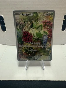 Pokemon TCG - Sprigatito #196/193 Sv02: Paldea Evolved - Illustration Rare - NM - Picture 1 of 2