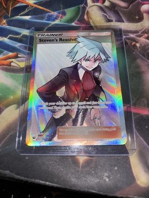 Steven's Resolve (Full Art) 165/168 Sm-Celestial Storm Holo - Image 1 of 4