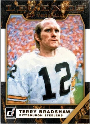 2019 Donruss Legends of the Fall #9 Terry Bradshaw - FB - Image 1 of 2